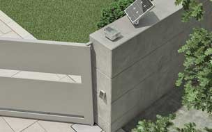 耐氏地埋电机LFAB-平开门-4m, 650Kg