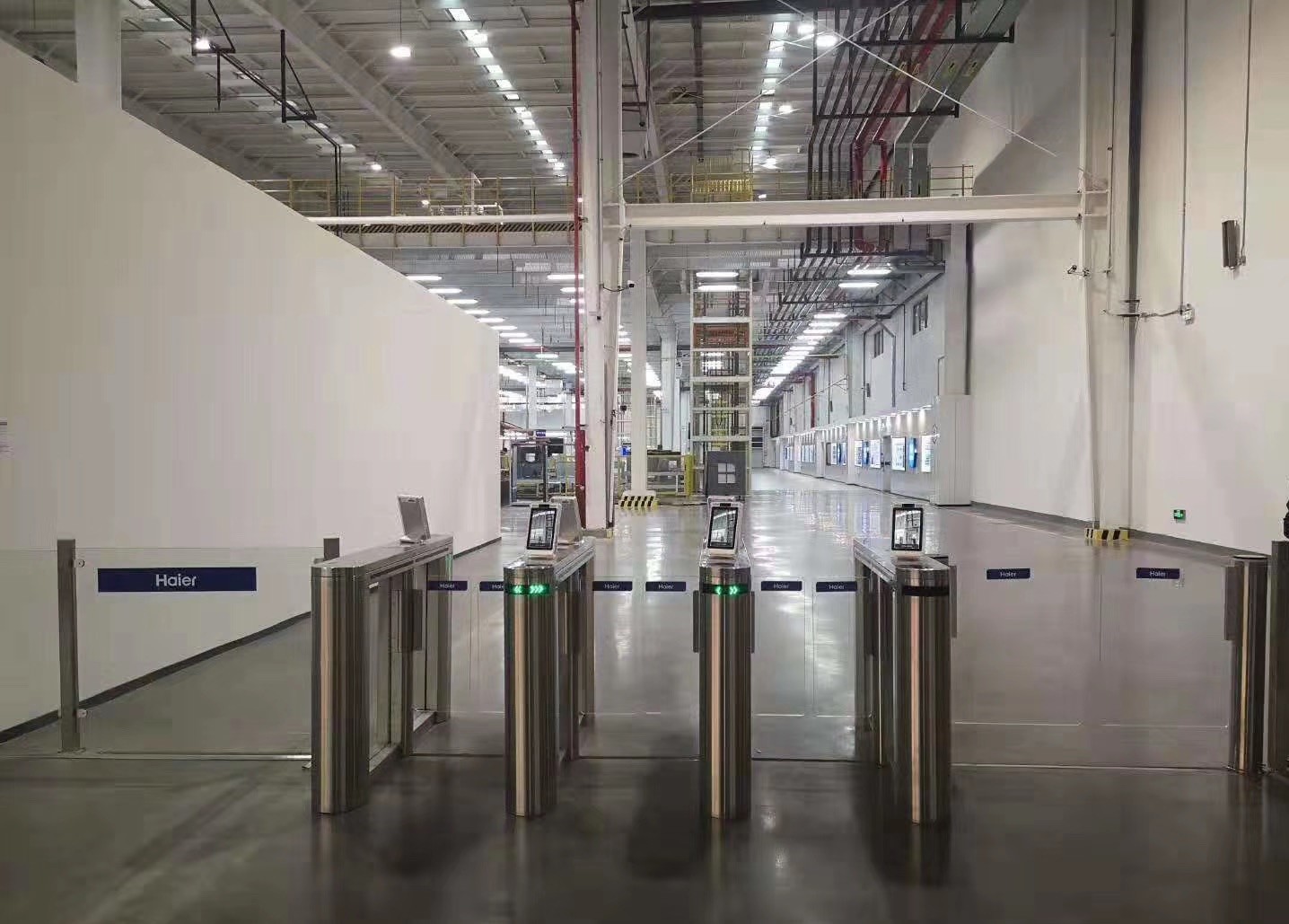 青岛海尔采用我司速通摆门P160X